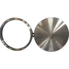 150LB Spectacle Blind Flange Nickel Alloy Steel ANSI ASTM B564 UNS N08825 RF 6 &quot;0.5'' Sampai 72&quot;